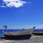 Barca Spiaggia di Santa Teresa di Riva Bandiera Blu 2017